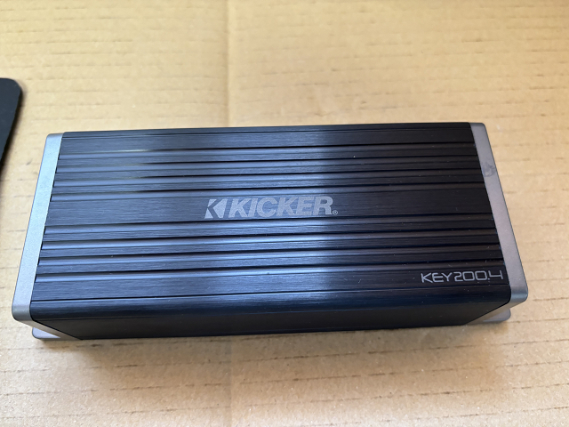 KICKER キッカー KEY200.4 アンプ内蔵DSP 本体のみ　検：SAIACO HELIX BLAM Beatsonic μ-Dimension MATCH_画像2