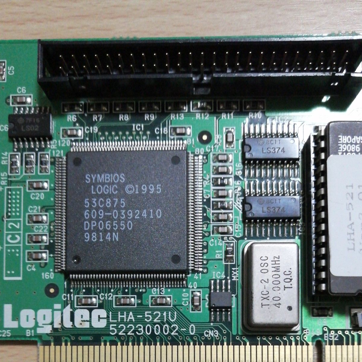  Logitec LHA-521 PCI接続 SCSIカード 