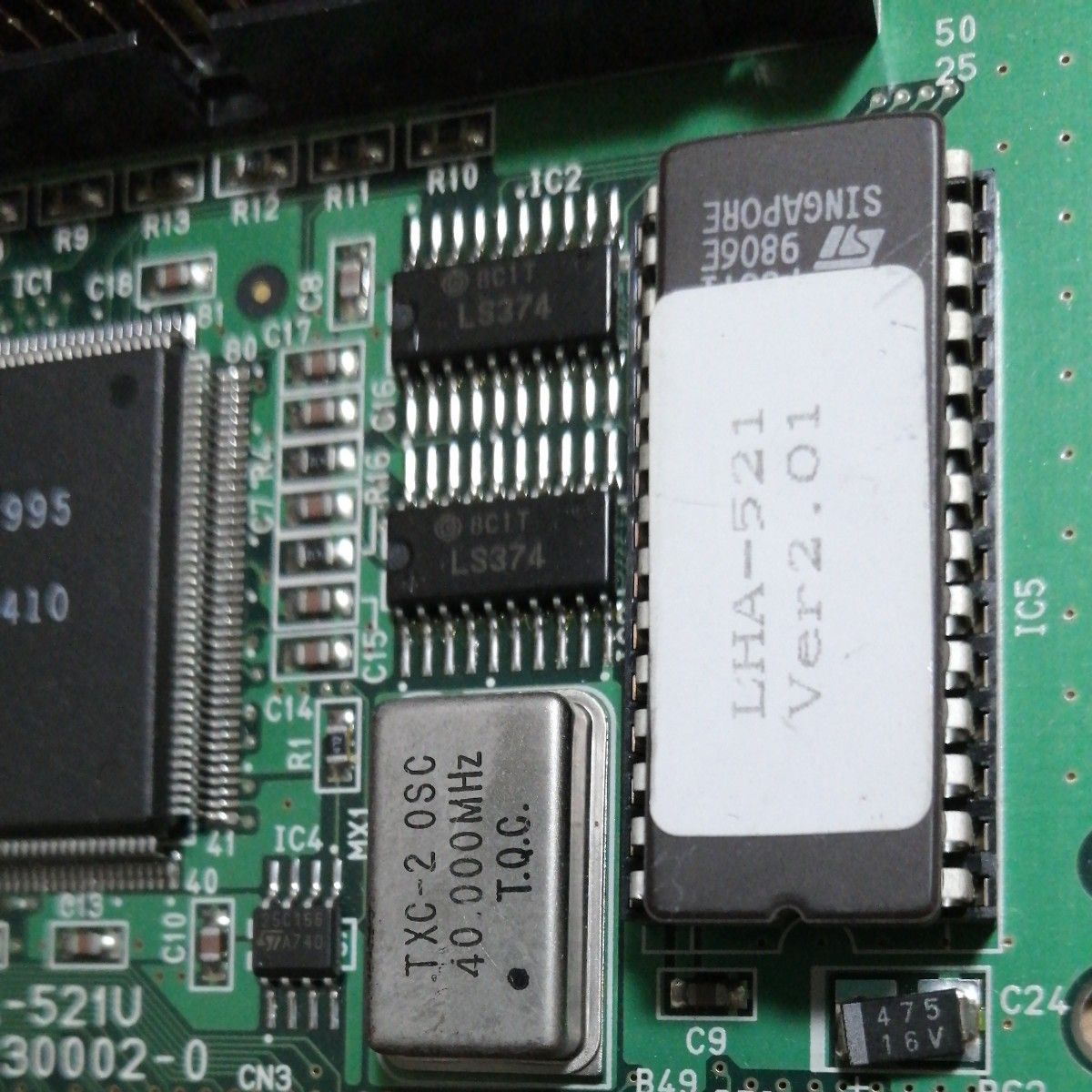  Logitec LHA-521 PCI接続 SCSIカード 