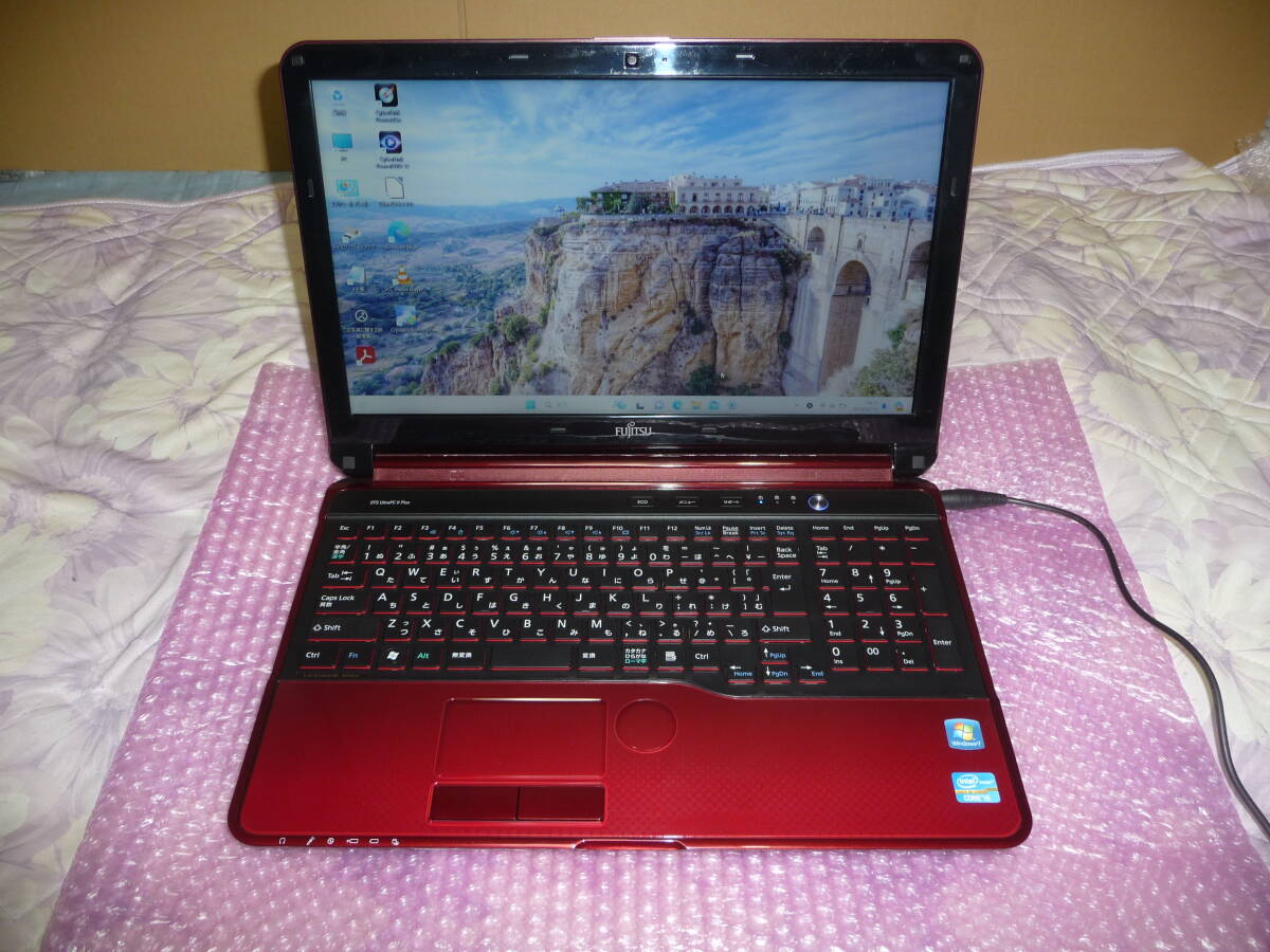 送料無料 値下げ AH54HR Win11 64Bit Core i5-3210M メモリー8GB HDD1TB ブルーレイ R
