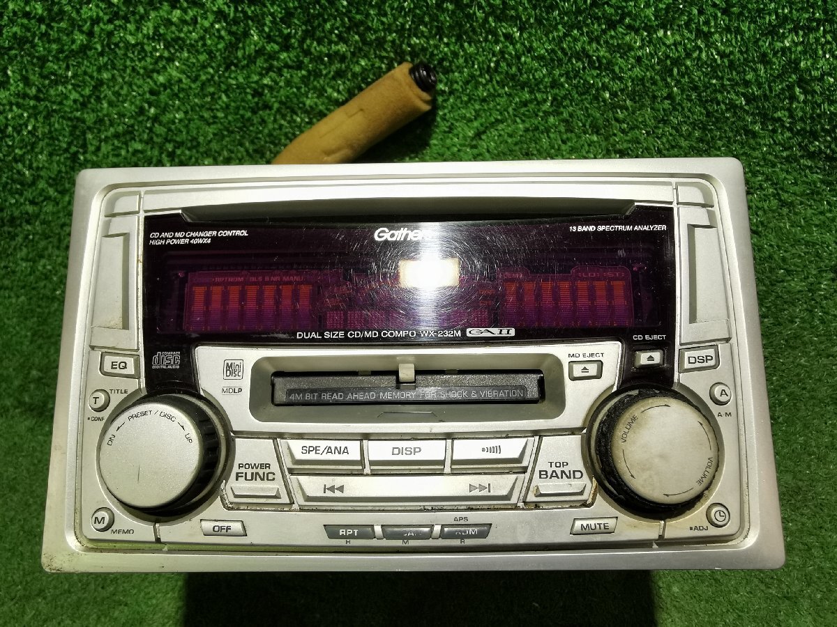 Gathers ギャザズ WX-232M ラジオ CD MD スペアナ グライコ Gathers ギャザズ WX-232M ラジオ CD MD スペアナ グライコ