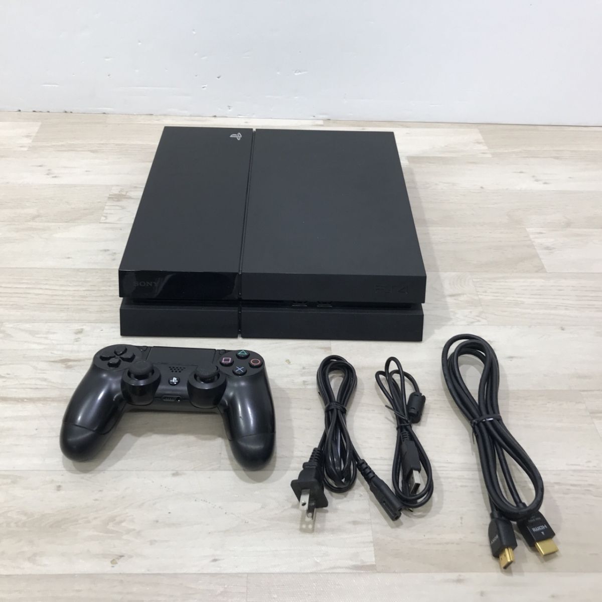 SONY PlayStation 4 500GB ジェット・ブラック CUH-1100AB01[C2635]_画像1