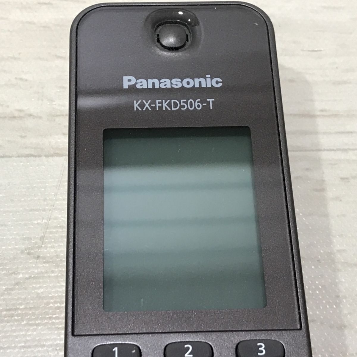 ジャンク品 Panasonic KX-FKD506-T子機[C2597]_画像7