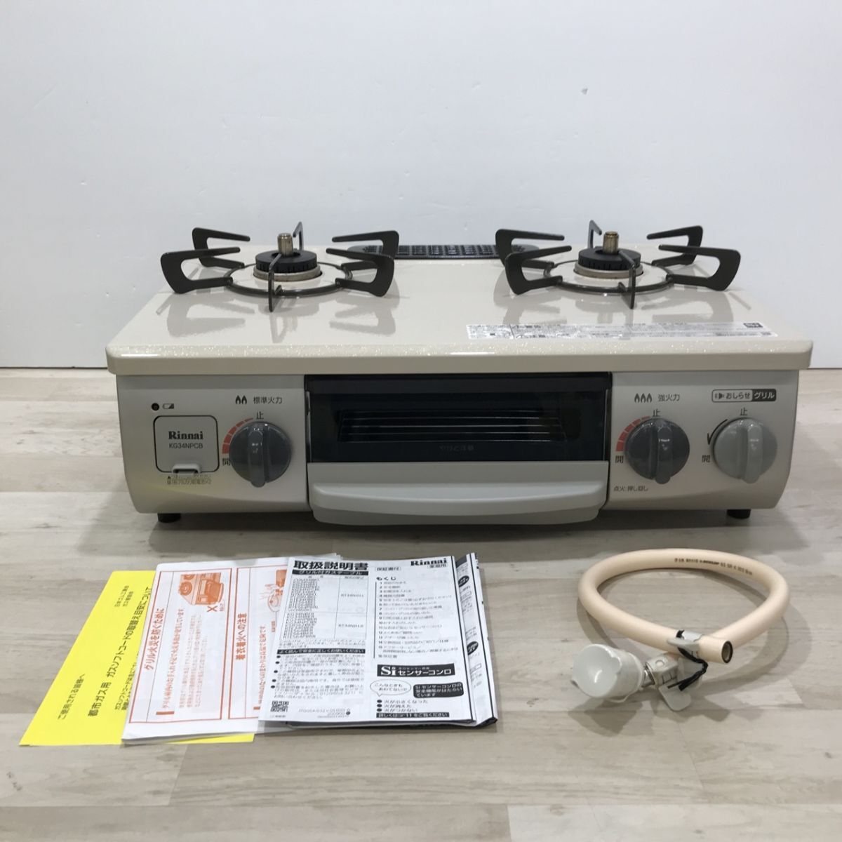Yahoo!オークション - Rinnai リンナイ ガステーブル KG34NPCB Yahoo!オークション - Rinnai リンナイ ガステーブル KG34NPCB