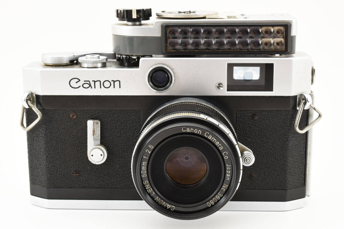 ★☆名機！ Canon キャノン P レンジファインダー 50mm F2.8 ケース付き #2086395☆★_画像3