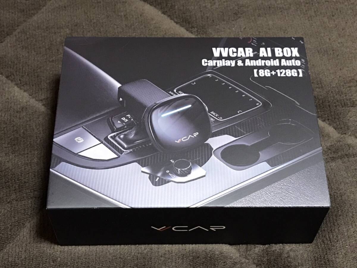 【中古品】VVCAR CarPlay/Android Auto AI box おまけBluetoothリモコン付き【送料無料】_画像6