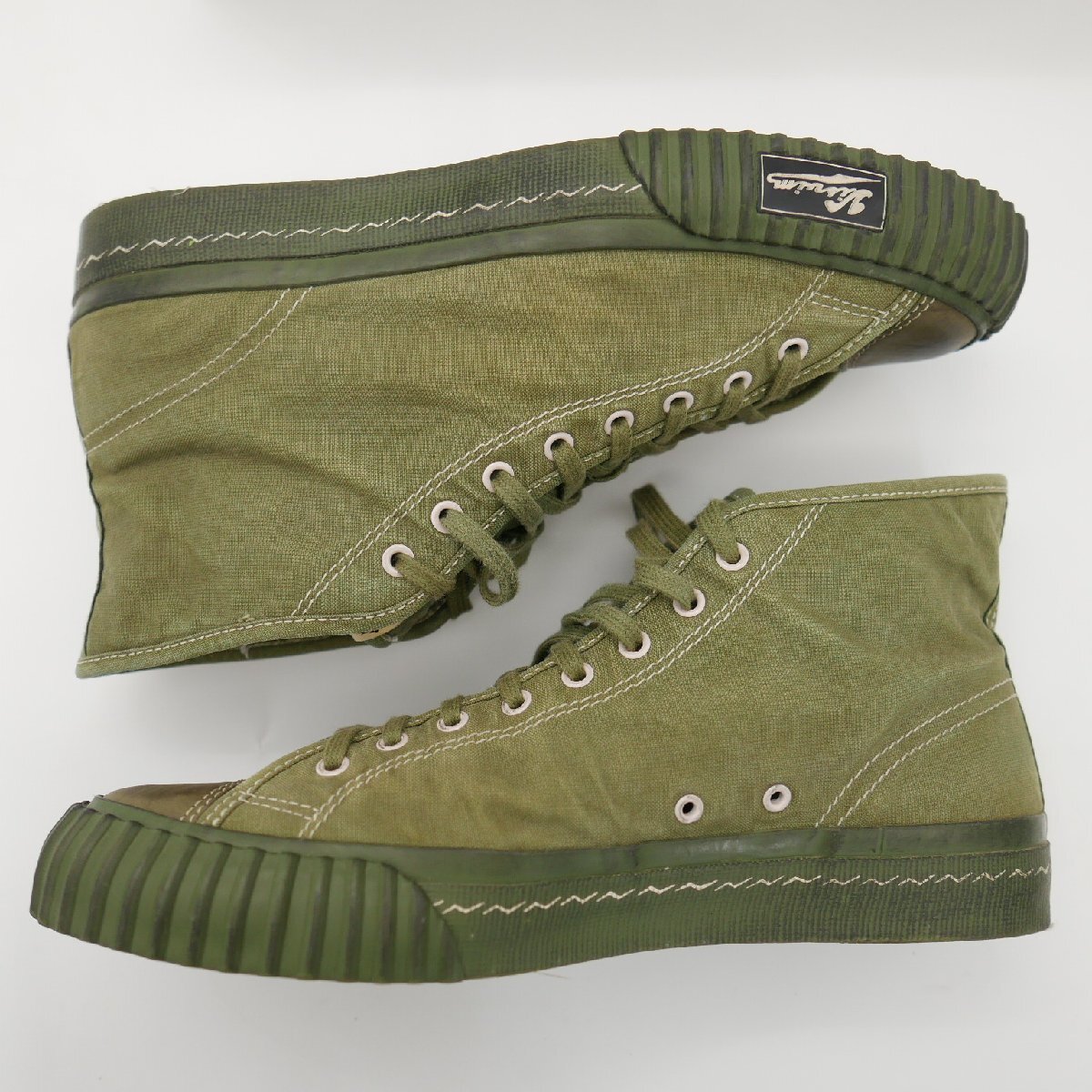 21AW visvim ビズビム KIEFER MID FORAGE メンズ シューズ スニーカー靴 OLIVE US8 0121201001004_画像6