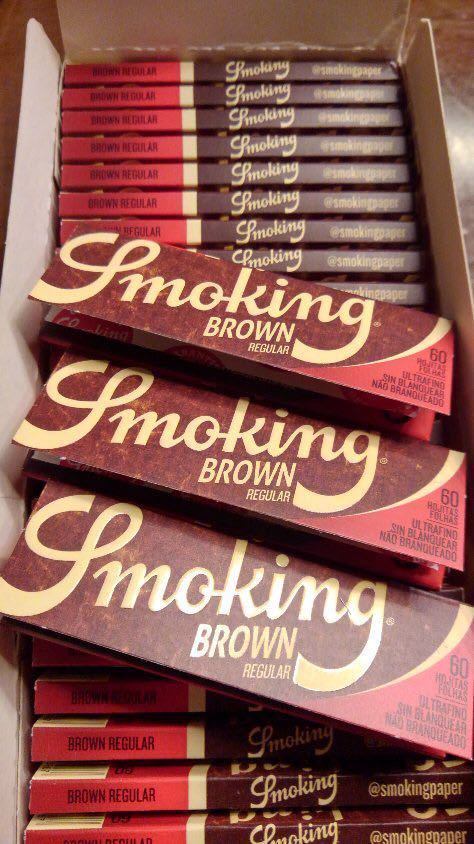 スモーキング ブラウン 手巻き タバコ ペーパー 20個セット 送料無料の画像2