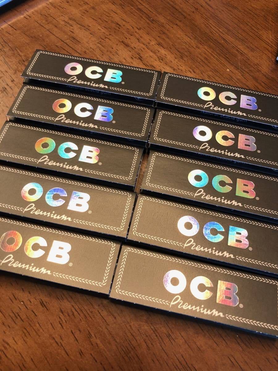 OCB プレミアム 手巻き タバコ ペーパー 50個入り　バラ　送料無料！_画像1