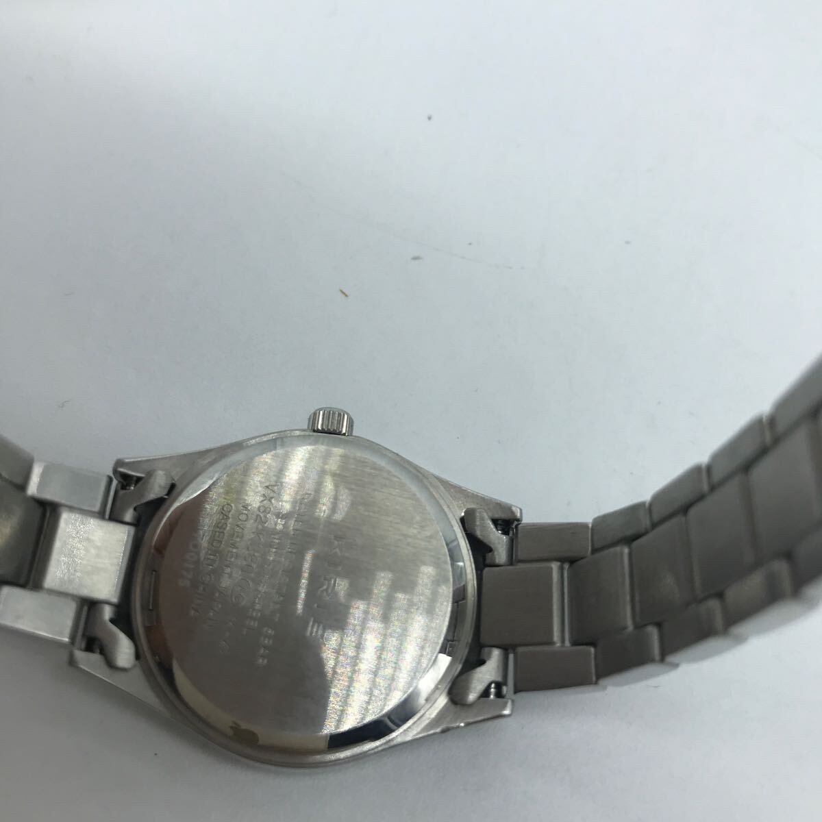 KiRIE キリエ 腕時計 VX82-K380 クオーツ レディース 動作品 ピンク文字盤_画像5