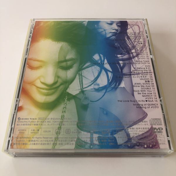 B25054　中古CD　BEST OF SOUL(限定生産盤)(CD+DVD)　BoA　帯つき　美品_画像2