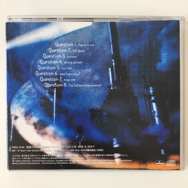 B25130　CD（中古）QUIZ　オリジナル・サウンドトラック　西平彰プロデュース_画像2