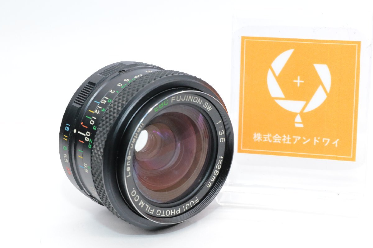 同梱歓迎【実用品/動作品】FUJIFILM フジフィルム EBC FUJINON SW 28MM F3.5 #4853の画像1