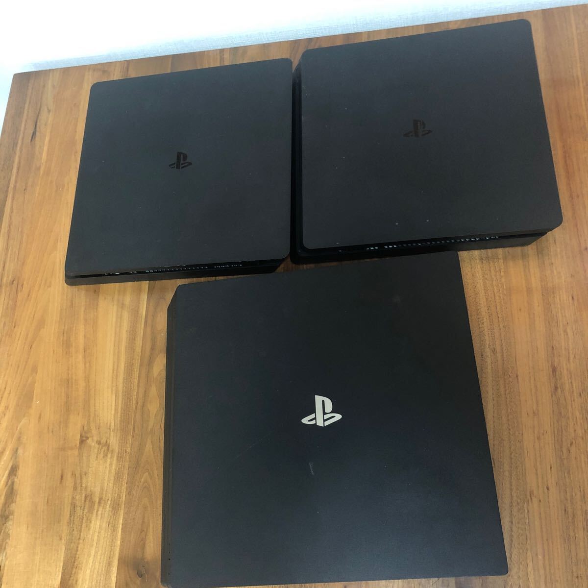 【1円スタート】ソフト読込動作確認済みPS4本体3台セット SONY PS4 まとめて CUH-7000番台　など　ブラック ホワイト他 プレステ4 _画像3