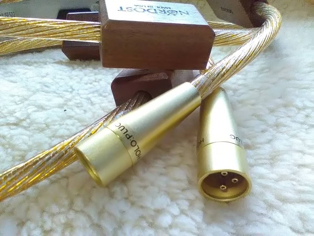 Odin Gold XLR ☆プレミアムグレート 5N OFC シルバープレート 1.5mペア 未使用品_画像3