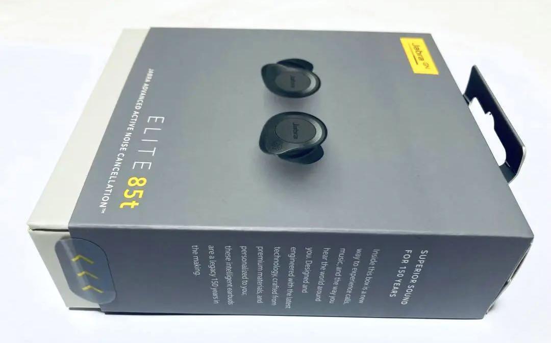 新品 Jabra Elite 85t ジャブラ ワイヤレスイヤホン グレー_画像4