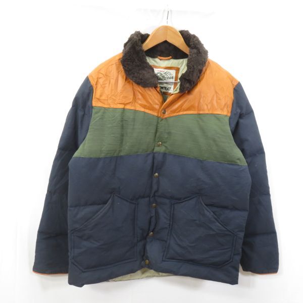 PENFIELD ヨークレザー ダウンジャケット sizeXXL/ペンフィールド 0304_画像1