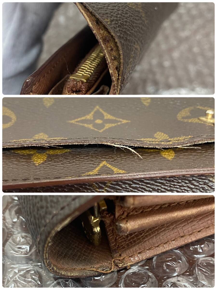 @LOUIS VUITTON/LV/ルイヴィトン/モノグラム/ポルトフォイユ サラ/ポルトモネクレディ/長財布/ウォレット/CA0926/0302c_画像10