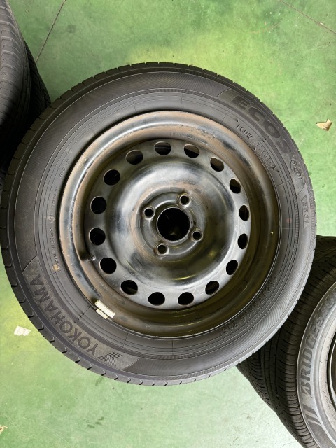 バリ山 165/70R14 81S　鉄ホイール・激安!!4本セット価格 1957_画像2