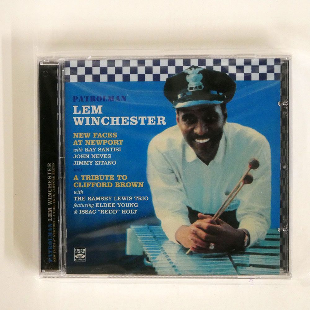 未開封 PATROLMAN LEM WINCHESTER/NEW FACES AT NEWPORT & A TRIBUTE TO CLIFFORD BROWN/FRESH SOUND RECORDS FSR-CD 731 CD □_画像1