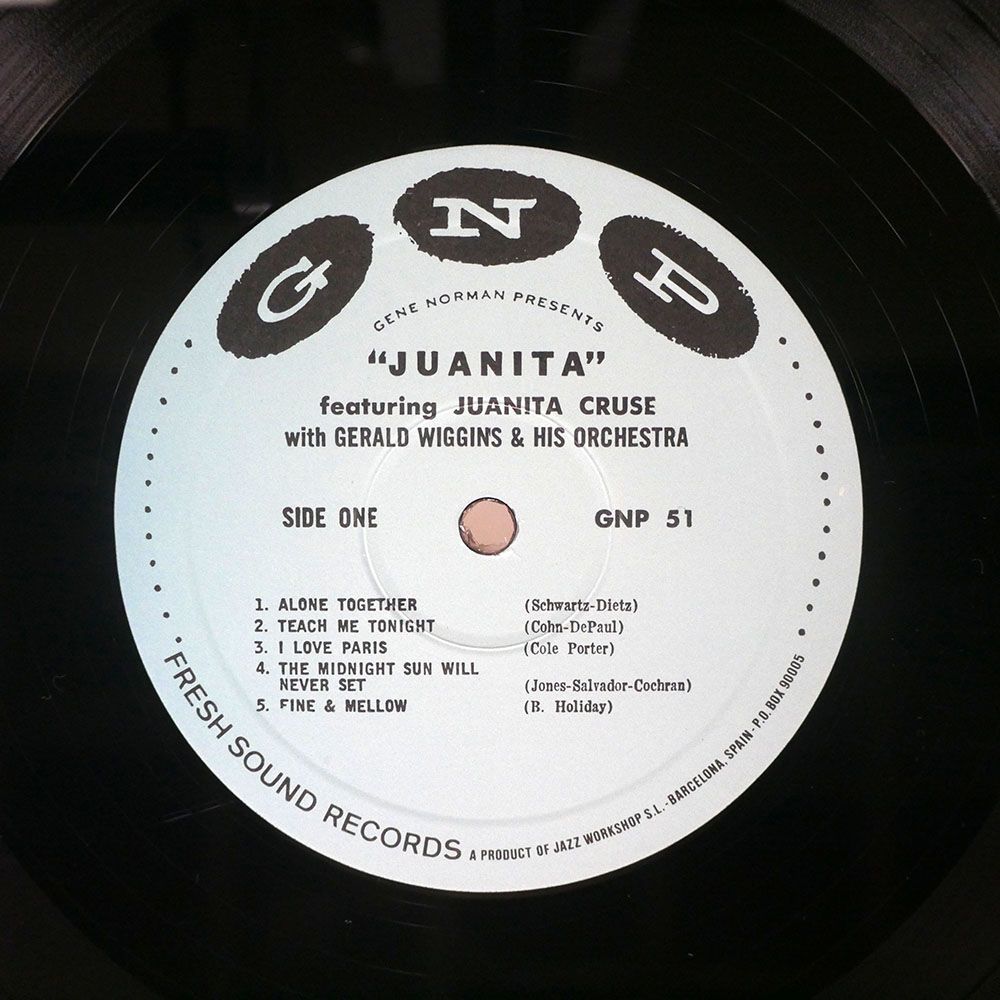 JUANITA CRUSE/JUANITA/GNP FSR693 LP_画像2