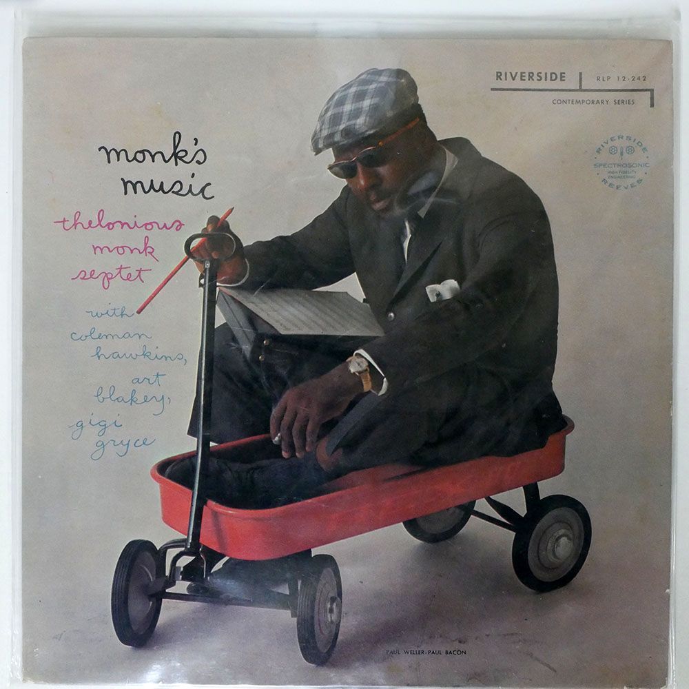 THELONIOUS MONK SEPTET/MONK’S MUSIC/RIVERSIDE RLP12242 LP_画像1