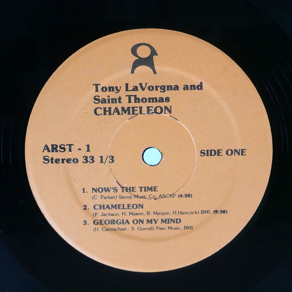 TONY LAVORGNA/CHAMELEON/ANTELOPE RECORDS INC. ARST1 LP_画像3