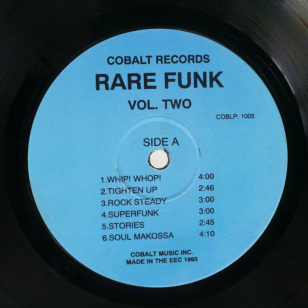 VA(GIL SCOTT-HERON)/RARE FUNK VOL. 2/COBALT COBLP1005 LP_画像2