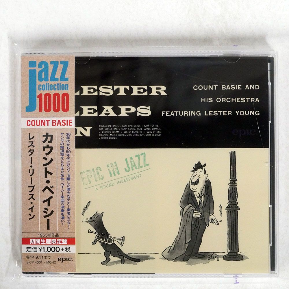 COUNT BASIE AND HIS ORCHESTRA/LESTER LEAPS IN/EPIC SICP4061 CD □_画像1