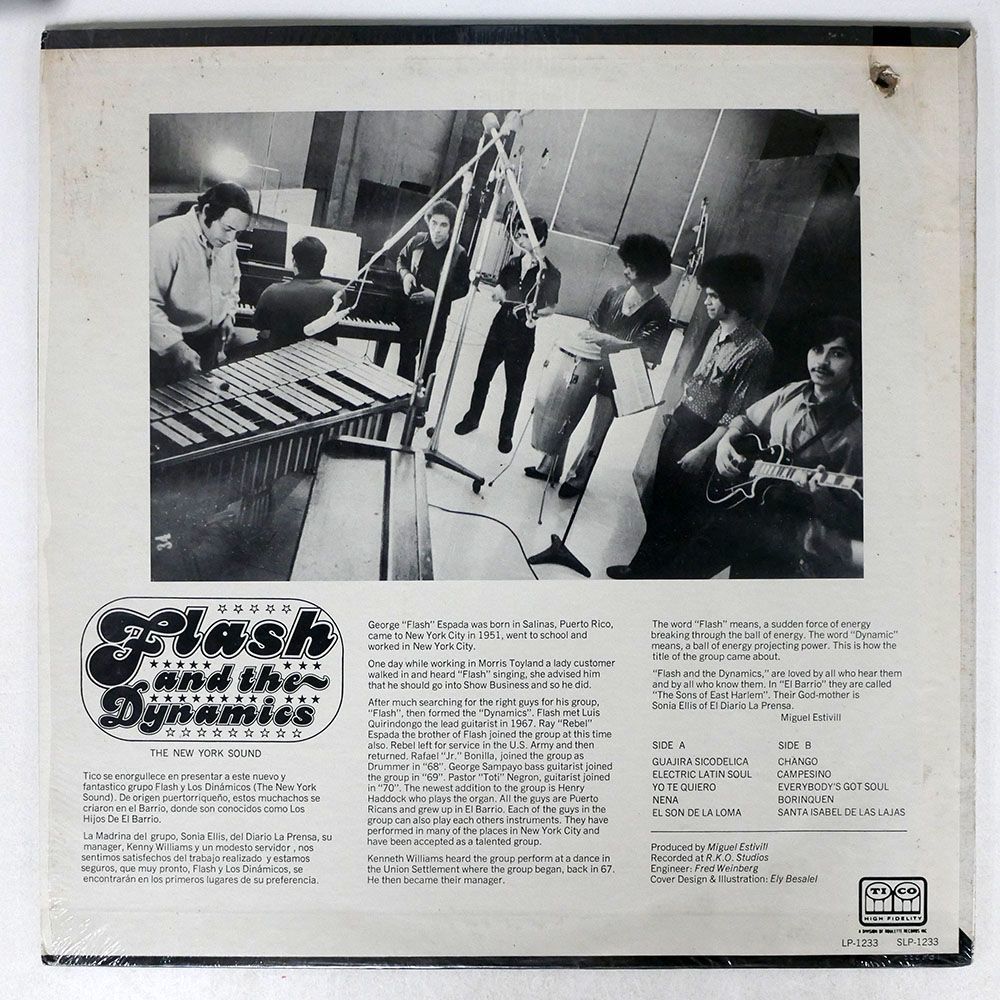 FLASH & THE DYNAMICS/THE NEW YORK SOUND/TICO SLP1233 LP_画像2