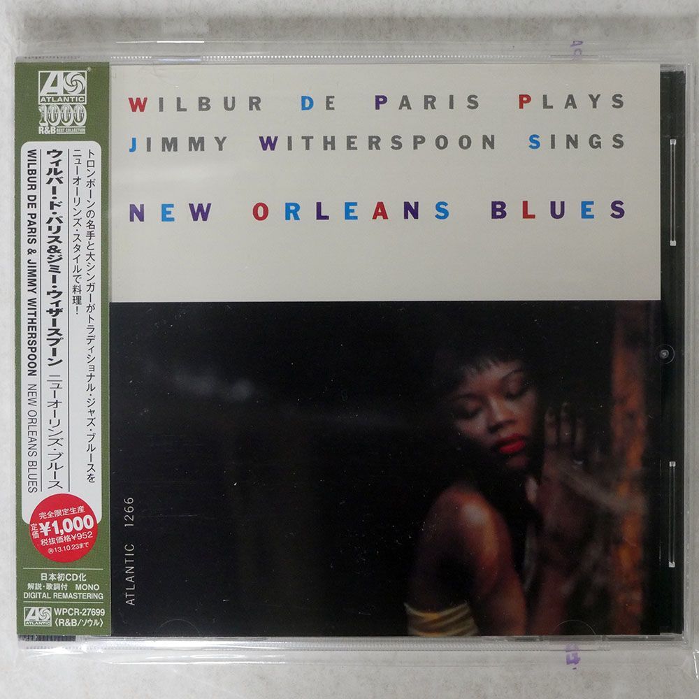 WILBUR DE PARIS & JIMMY WITHERSPOON/WILBUR DE PARIS PLAYS & JIMMY WITHERSPOON SINGS NEW ORLEANS BLUES/ATLANTIC WPCR27699 CD □_画像1