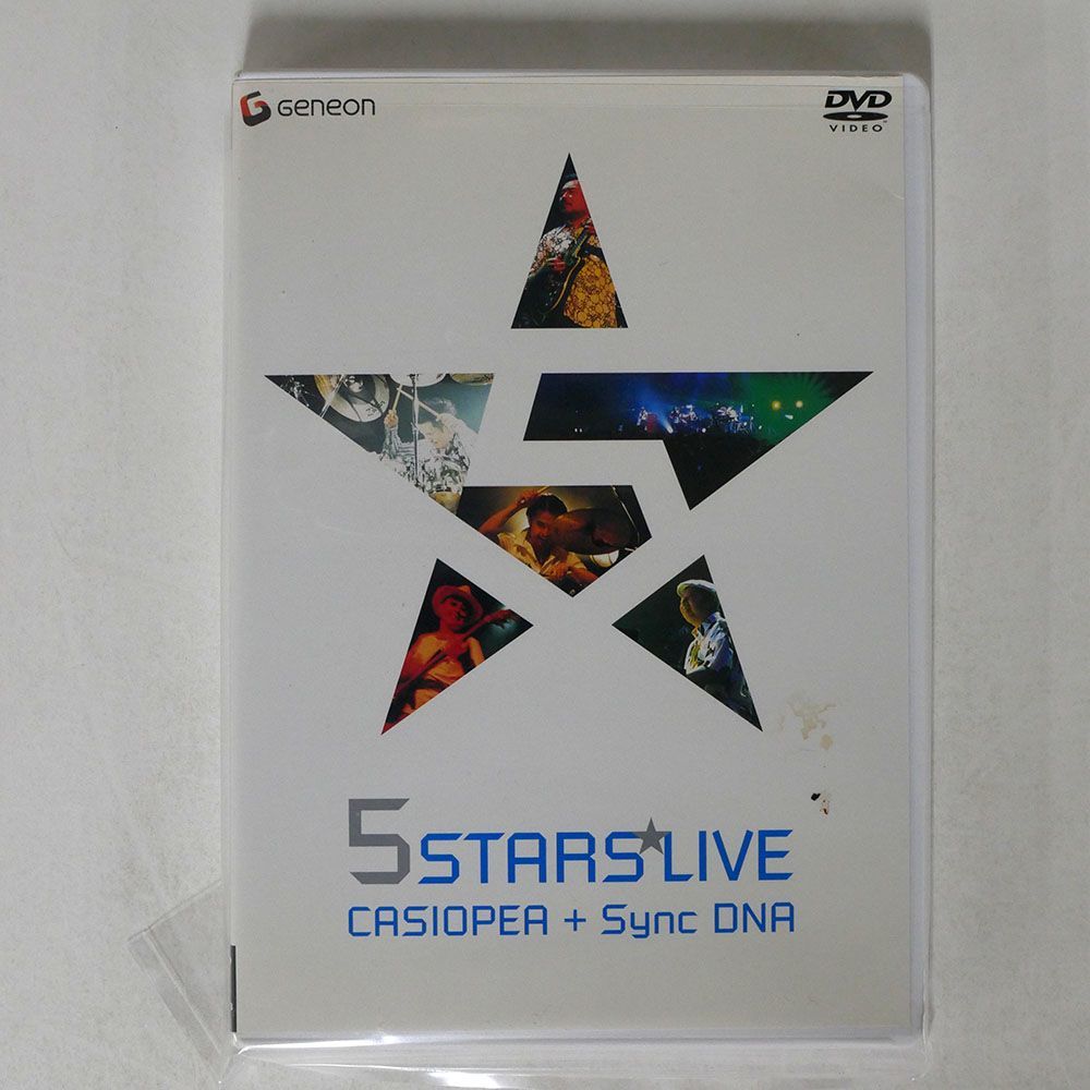 カシオペア + SYNC DNA/5 STAR LIVE/GENEON GNBL1013 DVD_画像1