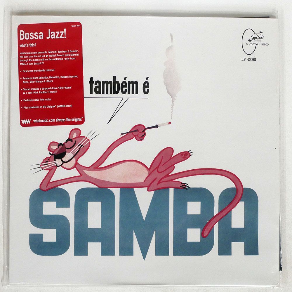 WALTEL BRANCO/MANCINI TAMBEM SAMBA/WHATMUSIC.COM WMLP0014 LP_画像1