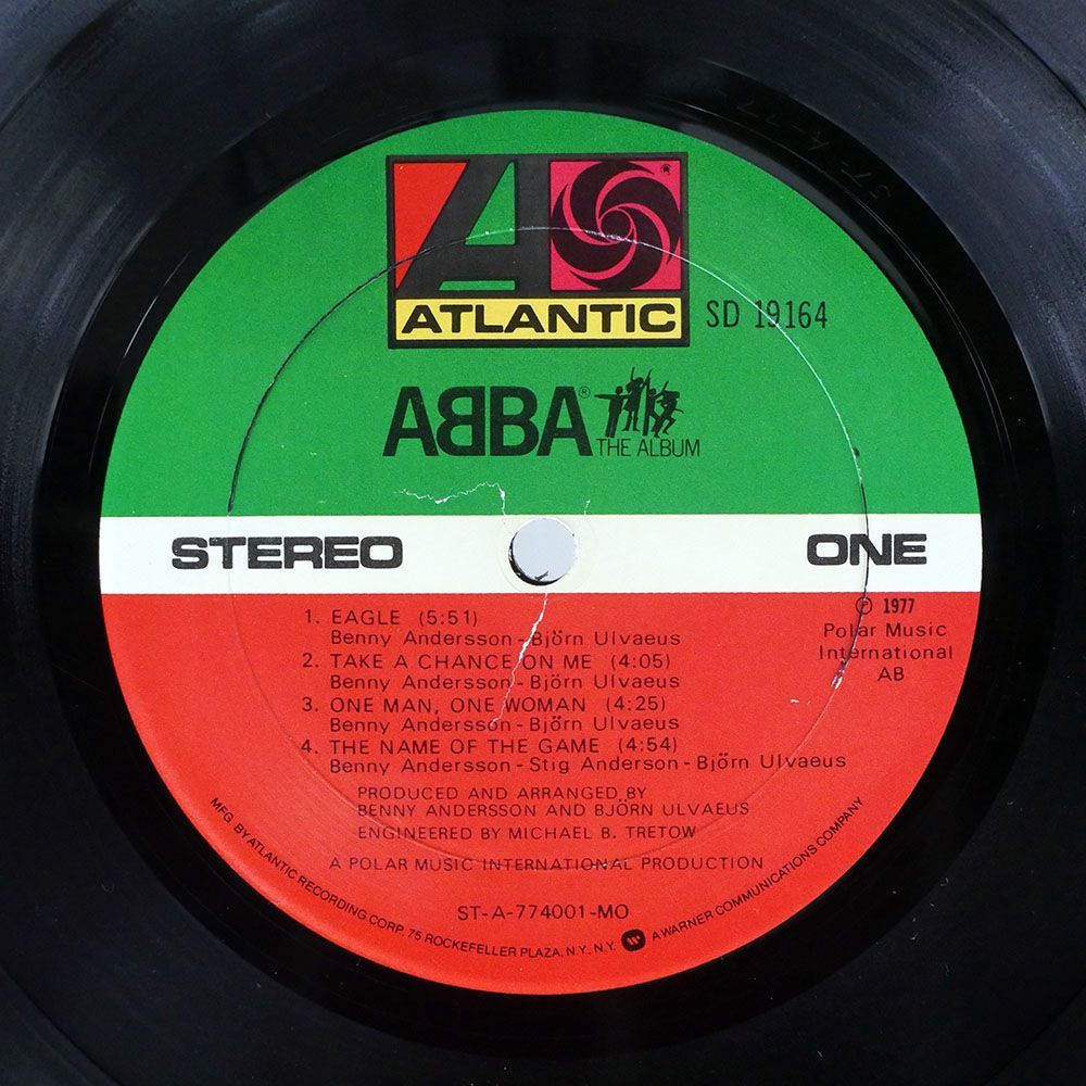 米 ABBA/ALBUM/ATLANTIC SD19164 LP_画像2