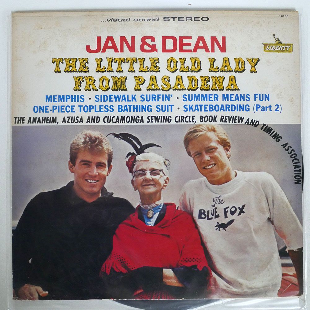 ジャン & ディーン/LITTLE OLD LADY FROM PASADENA/UNITED ARTISTS GXC66 LP_画像1