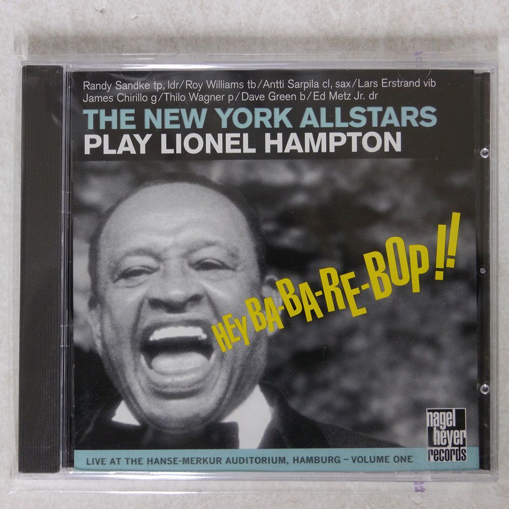 NEW YORK ALLSTARS/PLAY LIONEL HAMPTON VOLUME ONE: HEY BA-BA-RE-BOP!!/NAGEL HEYER RECORDS NAGEL-HEYER CD 047 CD □_画像1