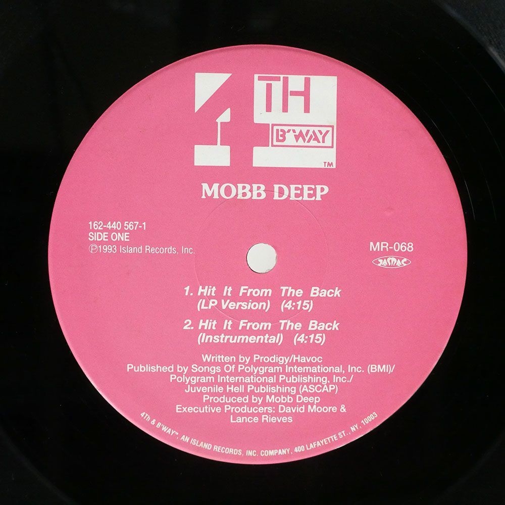 MOBB DEEP/HIT IT FROM THE BACK/4TH & BROADWAY 1624405671 12_画像2