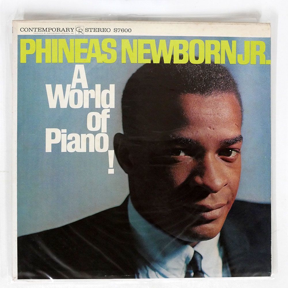 米 PHINEAS NEWBORN JR/A WORLD OF PIANO/CONTEMPORARY S7600 LP_画像1
