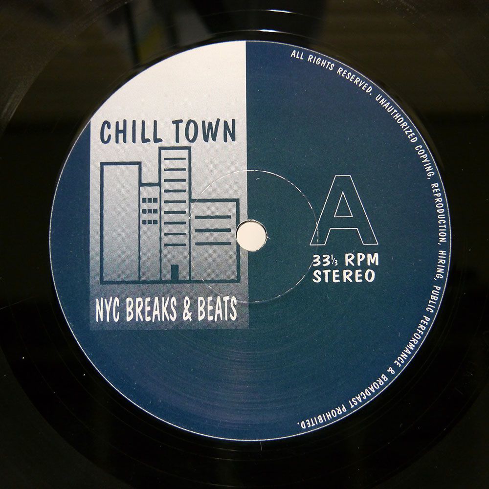 英 VA/CHILL TOWN BREAKS, BEATS & GROOVES/CHILL TOWN TOM300 LP_画像2
