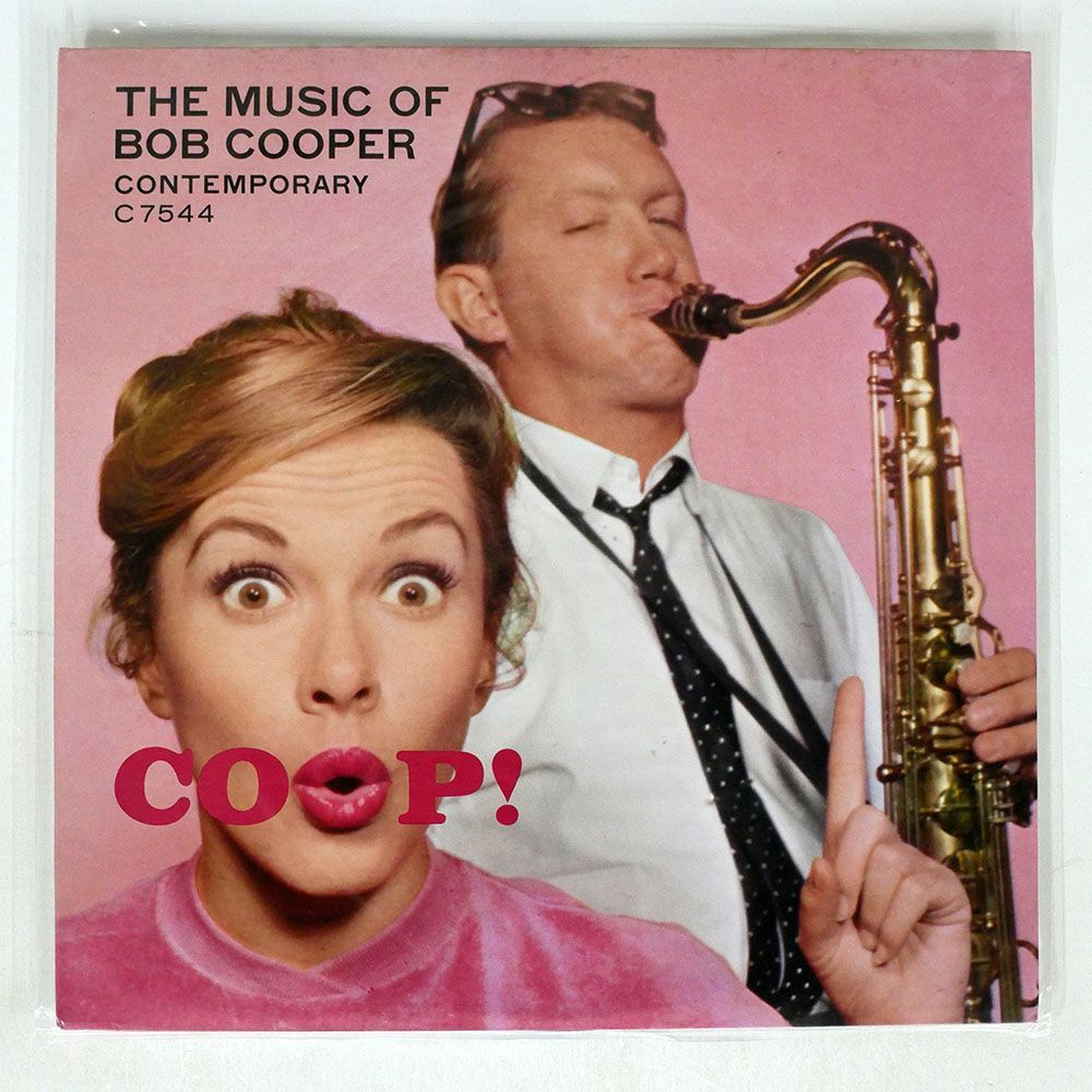 米 ステレオ盤 BOB COOPER/COOP! THE MUSIC OF/ORIGINAL JAZZ CLASSICS OJC161 LP_画像1