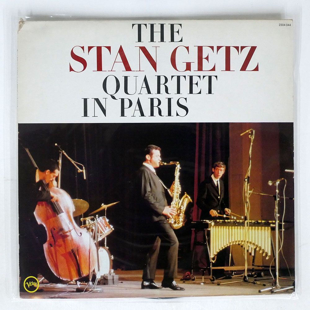 仏 STAN GETZ QUARTET/IN PARIS/VERVE 2304044 LP_画像1