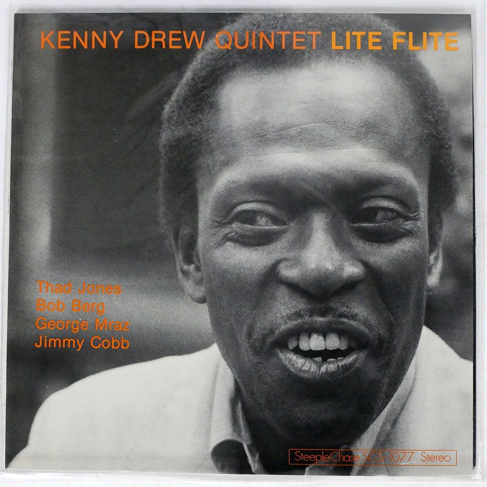 KENNY DREW QUINTET/LITE FLITE/STEEPLECHASE SCS1077 LP_画像1