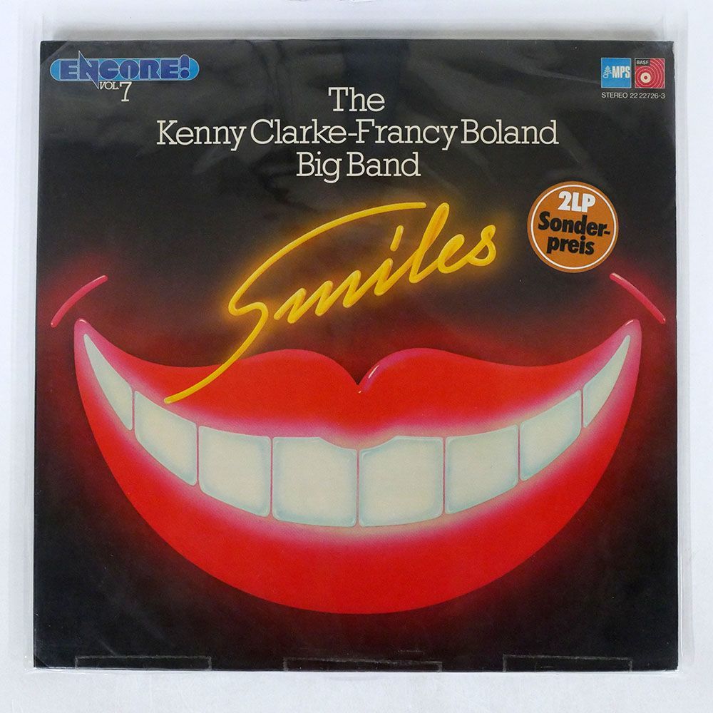 独 CLARKE-BOLAND BIG BAND/SMILES/MPS 22227263 LP_画像1