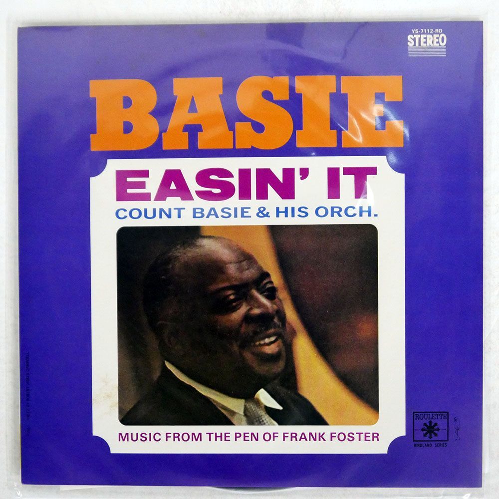 COUNT BASIE ORCHESTRA/EASIN’ IT (MUSIC FROM THE PEN OF FRANK FOSTER)/ROULETTE YS7112RO LP_画像1