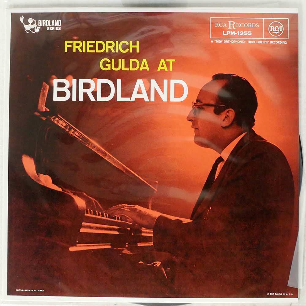 FRIEDRICH GULDA/AT BIRD LAND/RCA LPM1355 LP_画像1