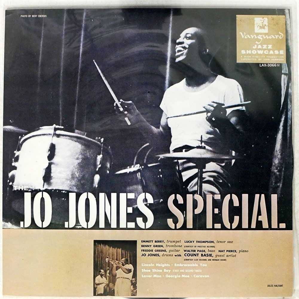 JO JONES/SPECIAL/VANGUARD LAX3066 LP_画像1