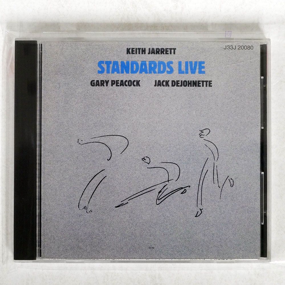 KEITH JARRETT TRIO/STANDARDS LIVE/ECM J33J-20080 CD □_画像1