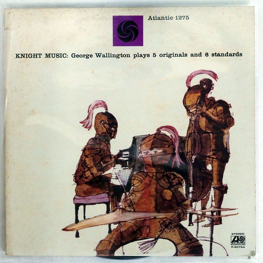 GEORGE WALLINGTON/KNIGHT MUSIC: GEORGE WALLINGTON PLAYS 5 ORIGINALS AND 6 STANDARDS/ATLANTIC P6079A LP_画像1