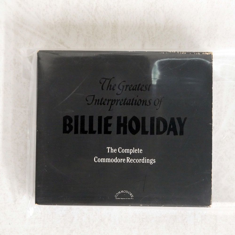 BILLIE HOLIDAY/COMPLETE OF/COMMODORE KICJ43 CD_画像1