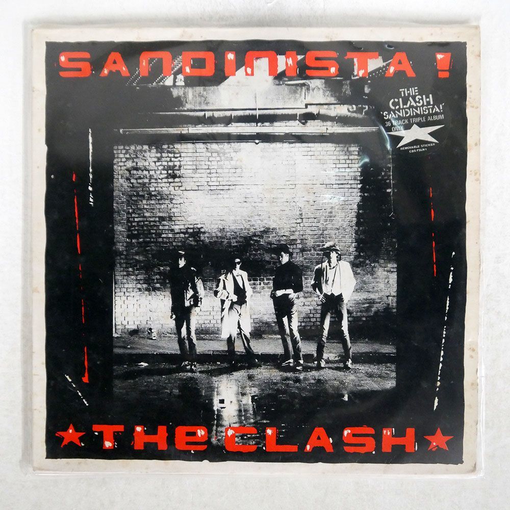 CLASH/SANDINISTA!/CBS FSLN1 LP_画像1
